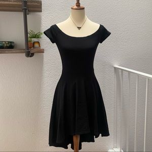 Windsor Black High low Dress